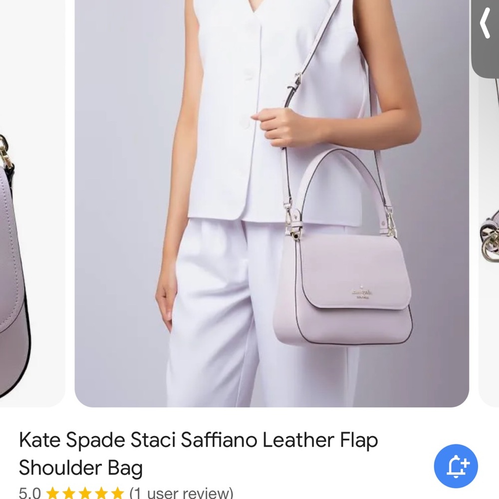 Kate Spade staci saffiano shoulder bag purse